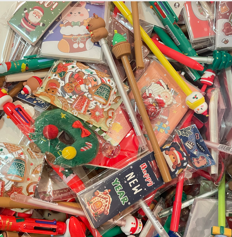 Christmas stationery lucky scoop