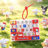 Kwaii Keyboard Fidget Keychain YSK03939