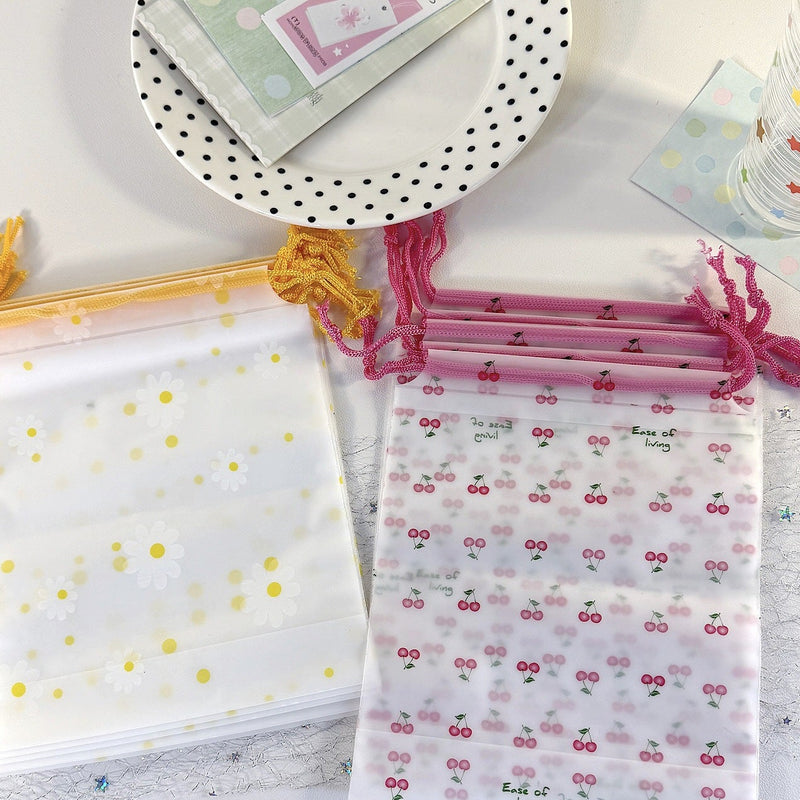 Frosted Drawstring Packaging Bag