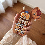 Bear 13-Key Phone Fidget Keypad Keychain