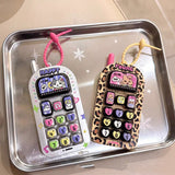 12-Key Phone Fidget Keypad Keychain