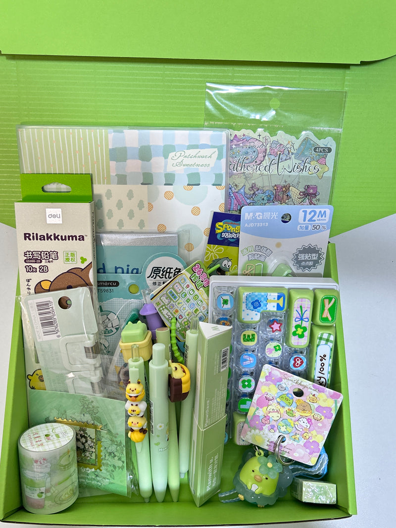Cute Green Stationery Set vol.6