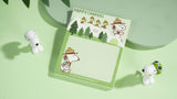 Sticky shaped memo pad--HAPPY CAMPERS