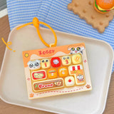 Dog 11-Key Phone Fidget Keypad Keychain