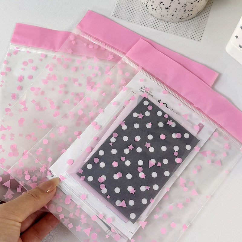 Star-pattern Ziplock Bag