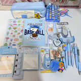 Cute Blue Stationery Set vol.4