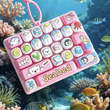 Animal Keyboard Fidget Keychain