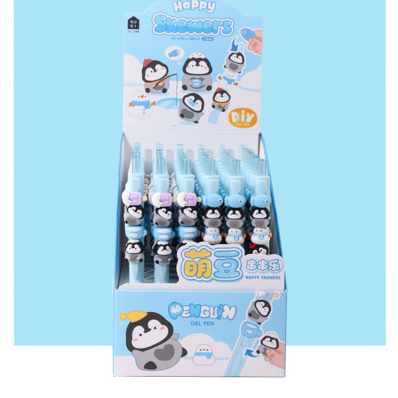 Penguin Skewers Gel Pen KK3190
