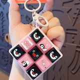 9-key Keyboard Fidget Keychain  PG334