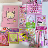 Cute Pink Stationery Set