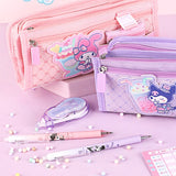 Kawaii Multi-color Pencil Case