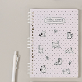 A5 Loose-leaf Notebook -Cat