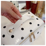 Polka-dot Makeup Organizer Bag