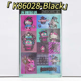 Kawaii Dark-Themed Stationery