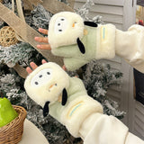 Plush Gloves ST50