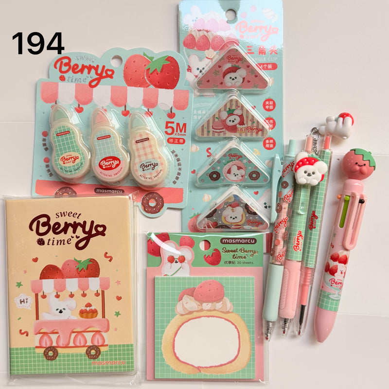 Sweet Berry Time Stationery Bundle