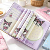 A6 Colorful Page Magnetic Closure Notebook  KT81536
