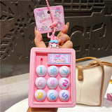 Number Sliding Puzzle Keychain YSK03896