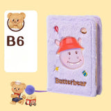 Bear B6 Plush Notebook HY207