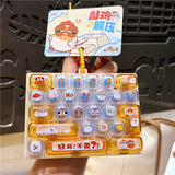 Chicken Keyboard Fidget Keychain