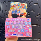 Keyboard Fidget Keychain 1-12