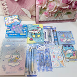 Cute Blue Stationery Set CN02