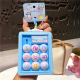Number Sliding Puzzle Keychain YSK03896