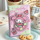 A6 Colorful Page Magnetic Closure Notebook  KT81536