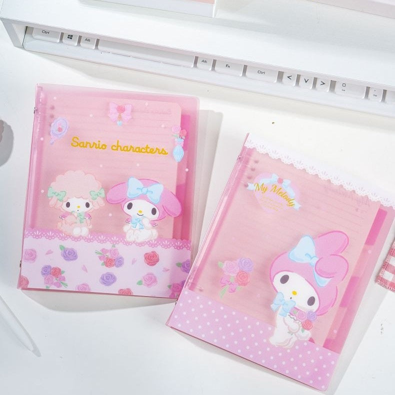 PP Divider Refillable A5 Loose-leaf Notebook  JT-104100