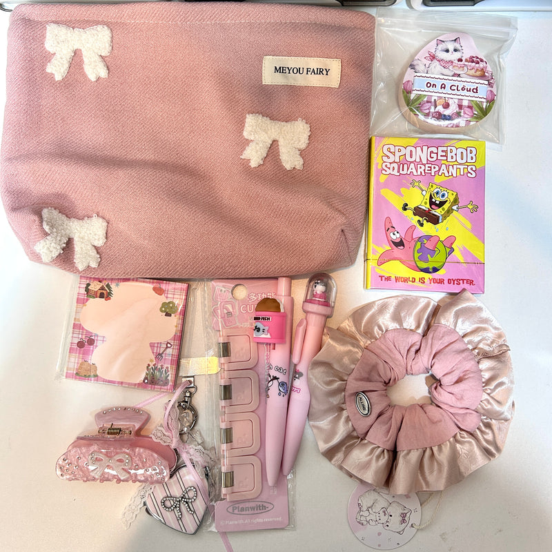 All in One Storage Bag Bundle Pink vol.1