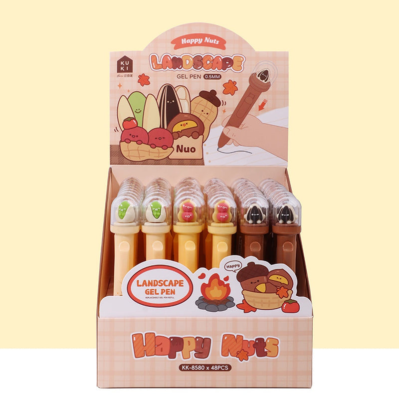 Happy Nuts Landscape Gel Pen KK8580