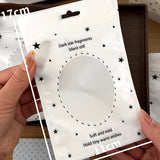 Black Stars  Ziplock Bag