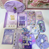 Cute Purple Stationery Set vol.3