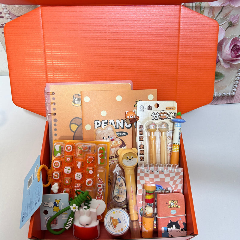 Cute Orange Stationery Set vol.4