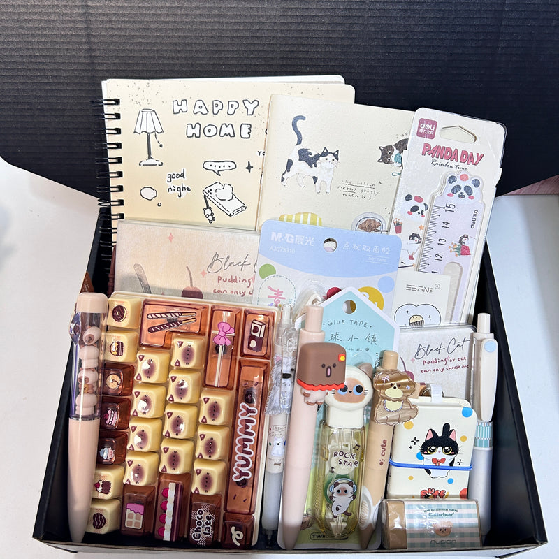 Cute Beige Stationery Set vol.1