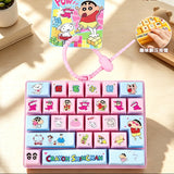 Crayon Keyboard Fidget Keychain AB-6266