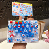 Fruit Keyboard Fidget Keychain YSK03934
