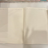 Clearance Sale -B5 Clear Cover Notebook