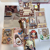 Cute Brown Stationery Set