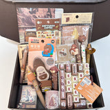 Cute Brown Stationery Set