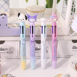 6 color muliti-color pen  KT82197 fachaiacc