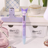 6 color muliti-color pen  KT82197 fachaiacc Purple