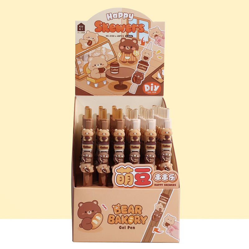 Bear Bakery Happy Skewers Gel Pen KK3150