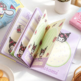 A6 Colorful Page Magnetic Closure Notebook  KT81536
