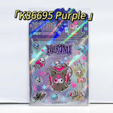 Kawaii Dark-Themed Stationery