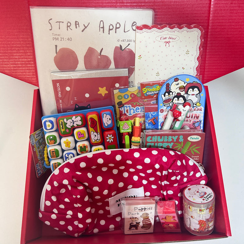 Cute Red Stationery Set vol.5