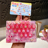Fruit Keyboard Fidget Keychain YSK03934