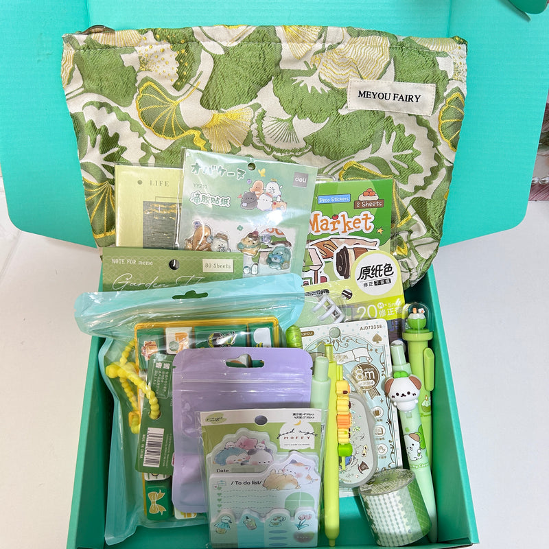 Cute Green Stationery Set vol.9