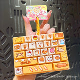 Keyboard Fidget Keychain 1-12