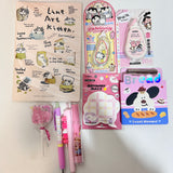 Stationery Bag -Pink